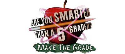 Are You Smarter Than A 5th Grader? Make the Grade title screen for Wii